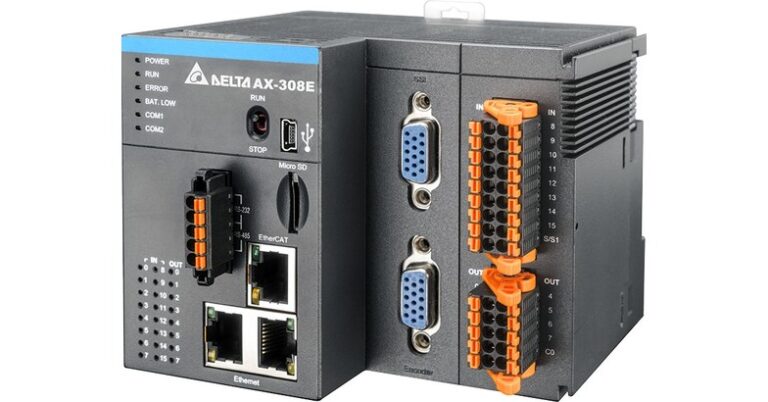 Delta Launches its First CODESYS-Based AS Series-Compatible Motion Controller AX-308E