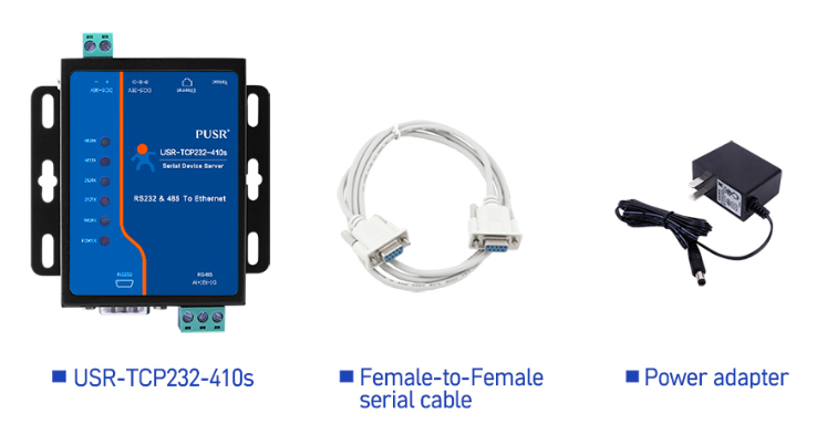 USR-TCP232-410S Serial to Ethernet Converter
